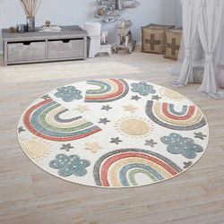 Kindervloerkleed Twedla - Dieren - Multi - 140x200 cm