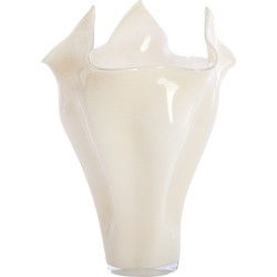 Light&living Vaas Ø42x53 cm AIORA glas melk crème