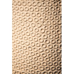 PTMD Bloempot Laim - 40x40x40 cm - Cement - Creme
