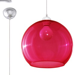 Minimalistische hanglamp SoderSundberg Rood