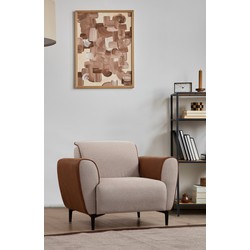 Fauteuil Aren Beige Kaneel