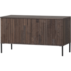 WOOOD New Gravure Tv Meubel - Essen - Espresso - 56x100x44