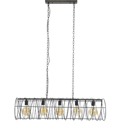 AnLi Style Hanglamp 5L spiraal Ø28 cilinder