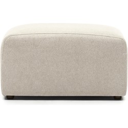 Kave Home - Neom voetsteun beige 75 x 64 cm