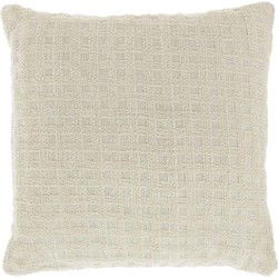 Unique Living - Sierkussen Verlin Dove White -45x45cm
