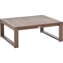 Beliani TIMOR - Tuintafel-Donkere houtkleur-FSC® gecertificeerd acaciahout