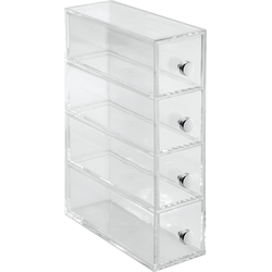 Opbergrek voor cosmetica met 4 laden - L25,5 cm