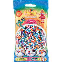 Hama Strijkkralen 1000 Stuks 2 Kleurig Gemixed