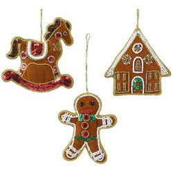 Hanger polyester l1b13h8 cm multi a3 II kerst