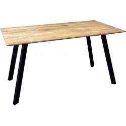 MD Interior Owen eettafel mangohout naturel 180 x 90 cm