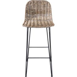 Clayre & Eef Barkruk Bruin Rotan