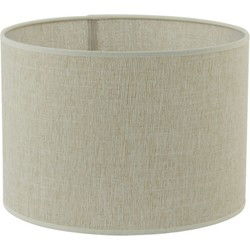 Cilinder Lampenkap Breska - Parel Wit - Ø40x30cm