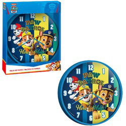 Paw Patrol Wandklok 25 cm Blauw