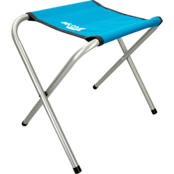 HIXA Aktive Opvouwbare Kruk - Vouwkruk - Blauw - Aluminium - Polyester - 30x40x37cm