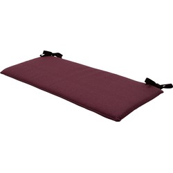 Madison - Bankkussen 140x48 - Rood - Bordeaux Recycled Canvas