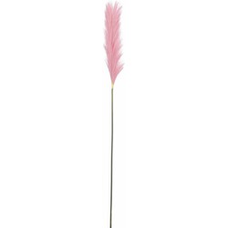 Mica Decorations pluimgras losse steel/tak - roze - 104 cm - decoratie kunst pluimen - Kunsttakken