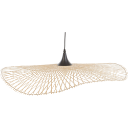 Beliani FLOYD - Hanglamp-Lichte houtkleur-Bamboehout