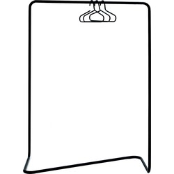 Spinder Design kledingrek Hang-On - Zwart