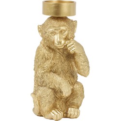 Light & Living - Kandelaar MONKEY - 16.5x15x32cm - Goud