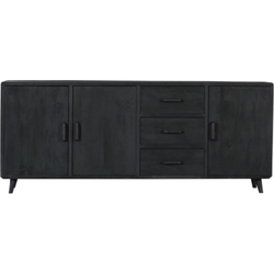 Starfurn Dressoir Omaha Black | 220 cm