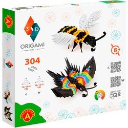 Alexander Toys Alexander Toys ORIGAMI 3D Bee and Buterfly - 304pcs
