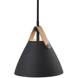 Scandinavische hanglamp zwart E27 68 cm Ø