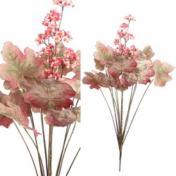 PTMD Leaves Plant Heuchera Kunstplant - 60 x 46 x 84 cm - Paars