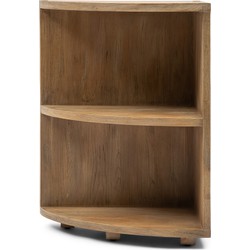 Del Rey Corner Book Cabinet Small