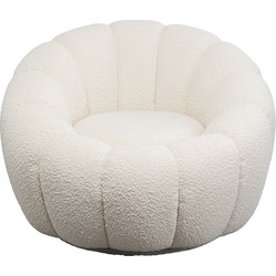 Draaifauteuil Peppo Bloom White