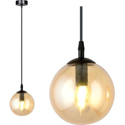 Moderne hanglamp Fabbri Zwart