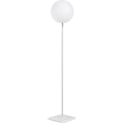 Kave Home - Dinesh solar staande lamp voor buiten van grijs staal 120 cm