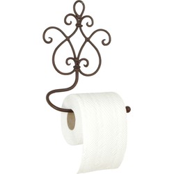 Clayre & Eef WC Rol houder  17x7x22 cm Bruin Ijzer Toiletrolhouder