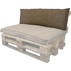 Unique Living - Palletkussen Nessa - 40x120x8 - Coconut