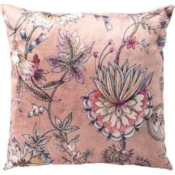 Dutch Decor FLORE - sierkussen 45x45 cm - Misty Rose - roze - Dutch Decor