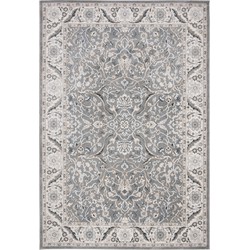 Safavieh Traditional Indoor Woven Area Rug, Isabella Collection, ISA912, in Grey & Dark Grey, 122 X 183 cm