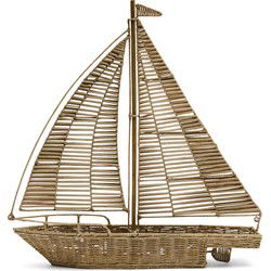 Riviera Maison Rustic Rattan Sailboat Decoration XL