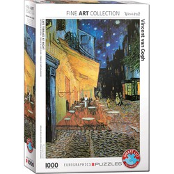 Eurographics Eurographics puzzel Café Terrace at Night - Vincent van Gogh - 1000 stukjes