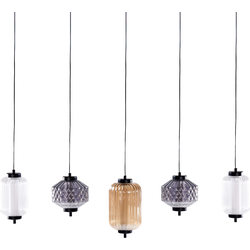 Beliani SULLANE - Hanglamp-Multicolor-Glas