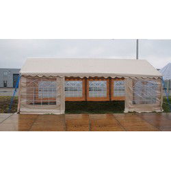 Classic Plus Partytent PVC 4x8x2 mtr in Beige