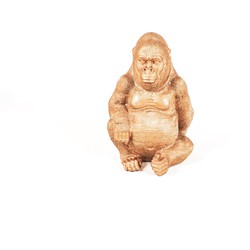 HV Gorilla - Gold - 24x26x36,5cm