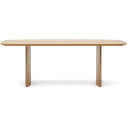 Kave Home - Litto tafel van eikenfineer 240 x 100 cm