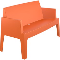 Design tuinbank PLEMO XL oranje