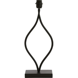 Light & Living - Lampvoet OKNO - 19.5x12x47 - Zwart