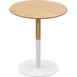 Ronde bijzettafel DILA beige