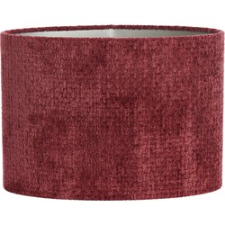 Light&living Kap ovaal recht smal 45-21-32 cm RUBY rood