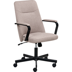 CAROGA - Bureaustoel - Lichtbruin - Stof