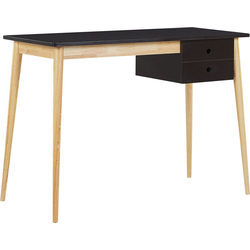 Beliani EBEME - Bureau-Zwart-MDF