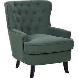 Beliani VIBORG II - Fauteuil-Groen-Polyester