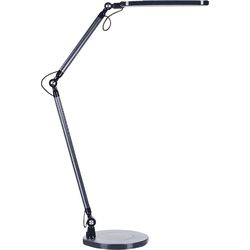 Beliani GRUS - Bureaulamp-Zwart-Aluminium