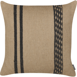 Beliani DESALIX - Sierkussen-Beige-Jute